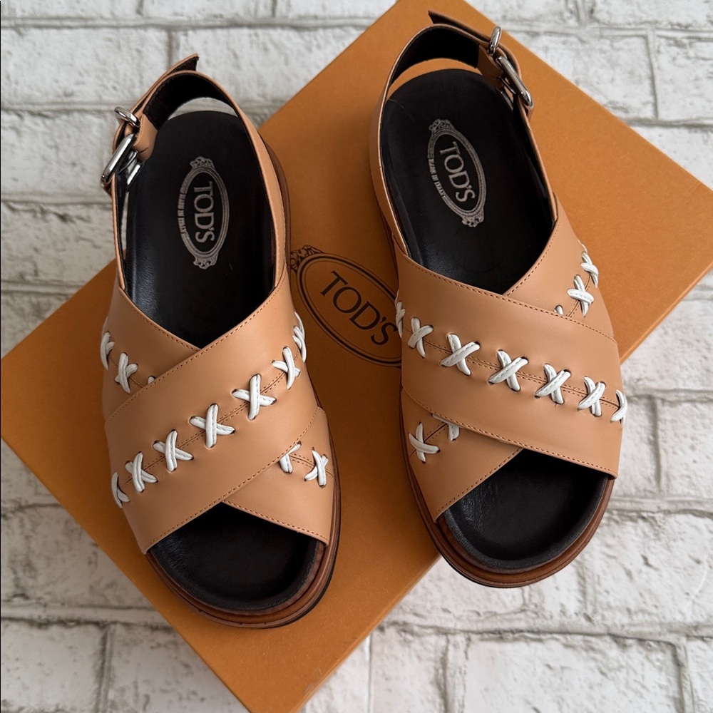 Tod’s Slingback Sandals